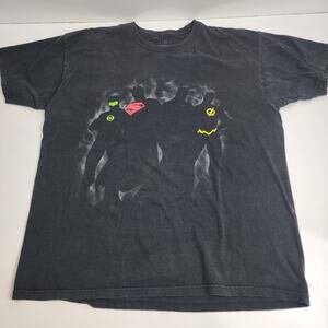 DC Comics Justice League Superhero's Short Sleeve Black T-Shirt Men's Size XL